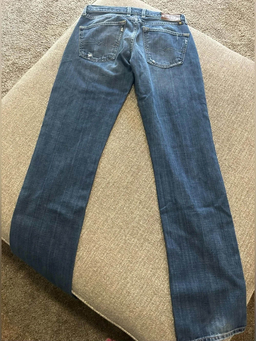Lucky Brand Men’s Jeans 29 x 34 221 Original Straight OL Wilder Ranch Button Fly
